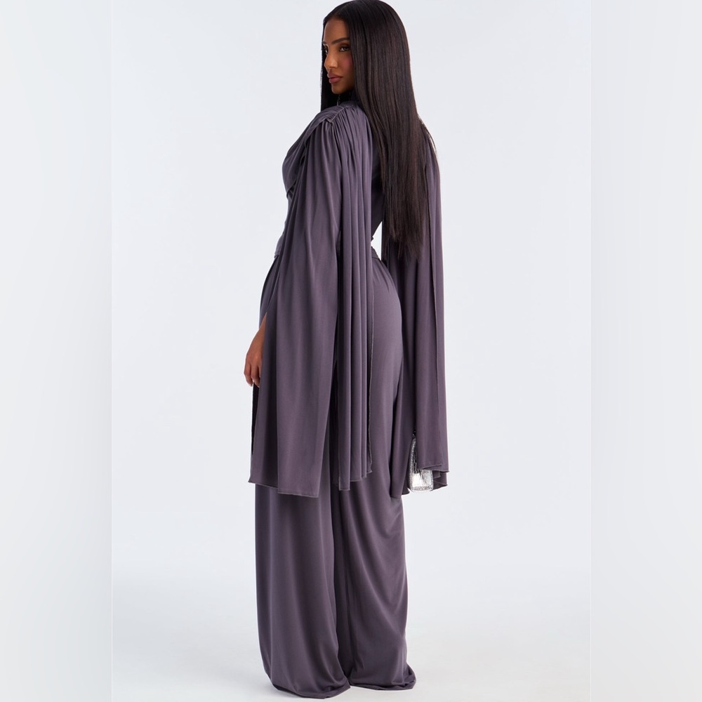 Draped pant set - Picture 2 of 3